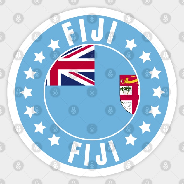 Fiji Sticker by footballomatic